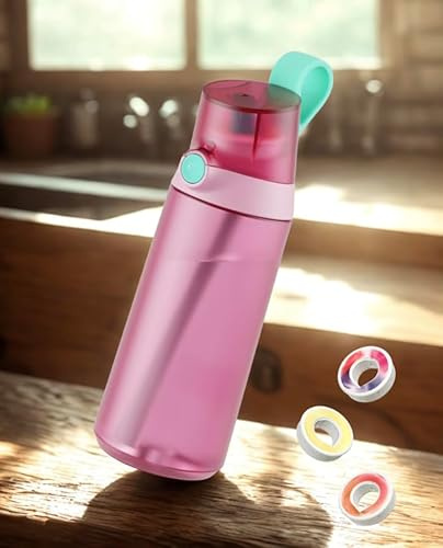 Hydration Bundle - Borraccia aromatica da 600 ml e pods sapore, con 3 pods (etichetta in lingua italiana non garantita), colore rosa