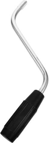 MOTHNUR Manual Pasta Maker Handle Replacement, Universal Noodle Maker Accessory, Sturdy Metal Crank for Manual Pasta Making Machines, Suitable for Home and Professional Use