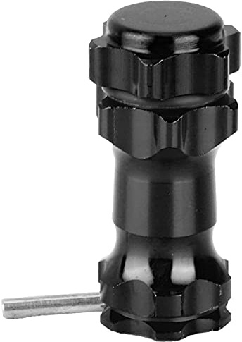 Generic RC-Spurverbreiterung, Stabile Leistung, Aluminium-Verlängerungsadapter, Geeignet für RC-Modellautos Im Verhältnis 1:8, 4 Stück (Black)