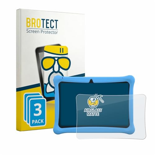 BROTECT Entspiegelungs Schutzglas für Menghu Kids Tablet 10.1 (3 Stück) Schutzfolie Matt [Extrem Kratzfest 9H, Anti-Reflex, Anti-Fingerprint]