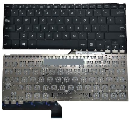 ZHAOWOZ Tastiera per Computer retroilluminata US per ASUS per ZenBook UX360 UX360UA UX360U Q324UA tastiere per Notebook Inglese QWERTY 0KN1 351HE13(No Backlit Paper)