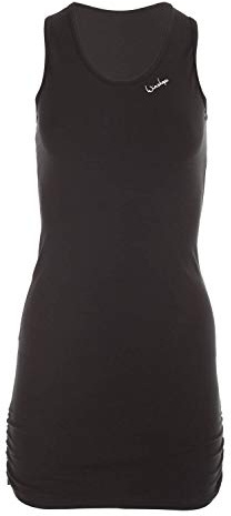 Winshape Damen Fitness Freizeit Longtop WTR15 mit seitlicher Raffung, Winshape Slim Style