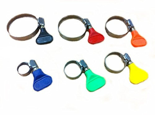 Swell UK Stainless Steel Garden Pond Jubilee Hose Clips (40mm) (25mm(1in))