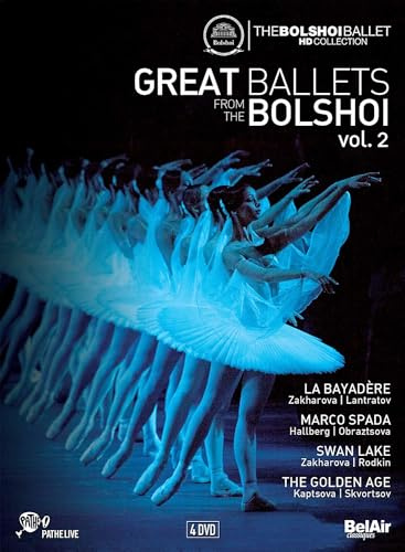 Great Ballets Bolshoi Vol.2 [Orchestra of the State Academic Bolshoi Theater of Moscow; Pavel Sorokin; Alexey Bogorad] [Bel Air Classiques: BAC619] [4 DVDs] [4 DVDs]
