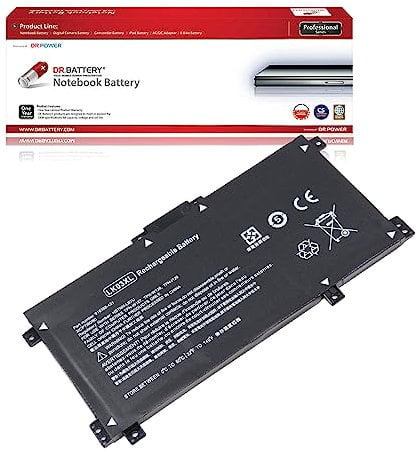 DR. BATTERY LK03XL Laptop Battery for HP Envy X360 15-BP 17-AE 17M-AE 17T-AE 17-BW 17M-BW 17-CE 17M-CE 17T-CE 17T-BW 15M-BP 15-BQ 15M-BQ 15M-CP Series 916814-855 L09281-855 HSTNN-UB7I [11.55V]