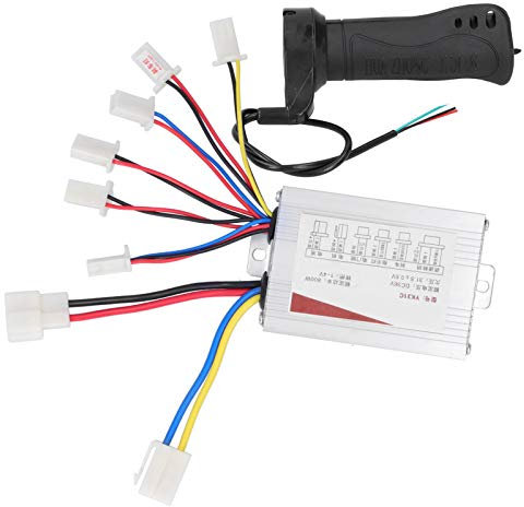 Alomejor 36V 800W Scooter Brush Controller Drosselklappengriff-Kit für Elektroroller E-Bike Fahrrad Dreirad