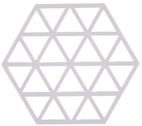 Zone Denmark Triangles Topfuntersetzer/Untersetzer für Töpfe, Silikon, 16 x 14 cm, Lilac