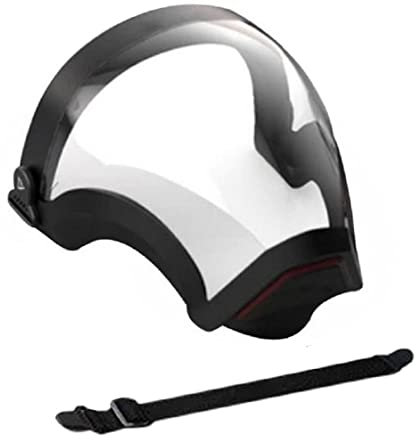 Jorzer Visor Transparent Visor Transparent Back Face Shield Full Face Face Protecteur Visor Visor Cover Face Face Face Bields Huile Proof de Splash Anti-Fog pour extérieur