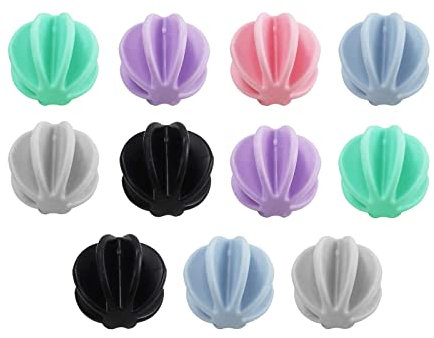 Lot de 11 fouets multicolores en plastique pour shaker de protéines (couleur aléatoire)