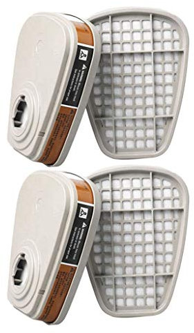 6001cn per 6800 Face 4pcs 7502 protezione cartuccia set 6200 filtri sport sicurezza JNf209