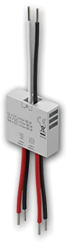 LED Dimmer ''EM18 für Taster, 29-48V DC, max. 96W, passend für UP-Dosen, mit Memoryfunktion
