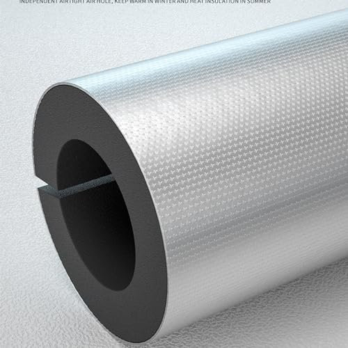 20/30 Mm Selbstklebend Rohrisolierung, Wasserdichte Rohrisolierung, Schaumisolierrohr, Heizungs Rohr Dämmung Isolierung Isolation Schale 22-108 Mm ( Color : 20mm , Size : 22mm )