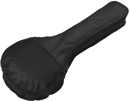 SHOWERORO Stoßfeste Mandolinentasche Mit Polsterung Rückenrucksack Gepolstert Mit Zusatzfach Für Musikinstrumente Schultergurte Und Tragegriff Unisex Leicht Für Reisen Und Konzert