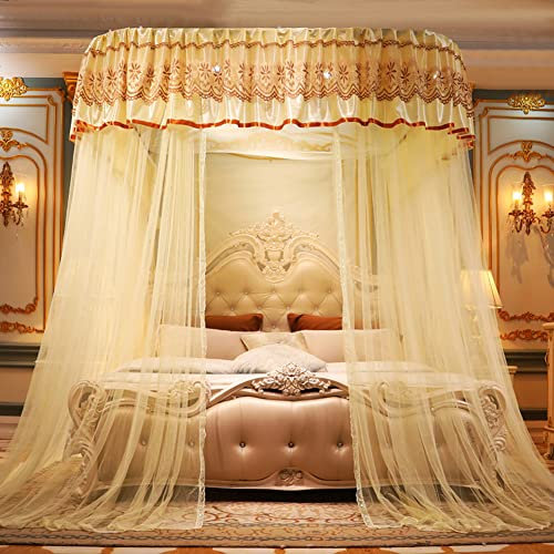 Moustiquaire pour lit Queen Size Violet 1,8 m de hauteur