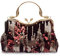 CORIOS Vintage 1920s Pailletten Abendtasche Damen Samt Clutch Tasche Elegante Diamant Schultertasche Hochzeit Brautbörse Handtasche Glänzend Strass Portemonnaie Tasche Kette Umhängetasche Weinrot