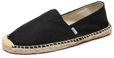 Altxic Espadrilles Plates en Toile Confort à Bout Fermé pour Homme