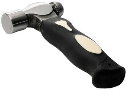 Martello professionale da orafo in acciaio portatile con teste rotonde per artigianato e progetti