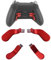 4 Pack Elite Controller Paddles für Xbox Elite 2 Controller Paddles,Edelstahl Elite Core Controller Paddle für Xbox One Elite Controller Serie 2,Elite Serie 1,und Elite 2 Core Controller(rot)