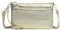 befen Echtleder Handtasche Klein Damen Clutch RFID-Blockierung Umhängetasche Leder Crossbody Bag Damen mit Handgelenkband & Verstellbar Schultergurt, Gold