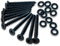 Universalschrauben Set in Schwarz für Akustikpaneele, Format: 4x35mm
