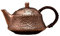 Tetera de cobre retro hecha a mano, tetera turca pura para estufa (14 x 8 cm/260 ml)