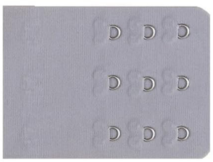 6 prolunghe per reggiseno da donna, elastico per biancheria intima, 3 file, 3 ganci, estensione per reggiseno da donna, fascia elastica morbida e confortevole, cintura di prolunga per reggiseno