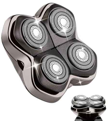 Ersatzklingen für Rasierer, kompatibel mit Skull Pitbull Gold Pro, für Rasierer Pro 4, für Pitbull Platinum Rasierer (1 Stück (1er Pack))