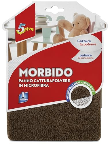 SUPERFIVE, Morbido, Panno Polvere Ultra Delicato per Spolverare Superfici Sensibili (1)