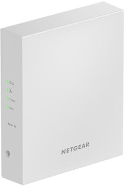 NETGEAR Access Point Insight WAX610W – WiFi 6 AX1800 da parete PoE+, alternativa UniFi, copertura 87 m², fino a 200 dispositivi – compatto e robusto (adattatore non incluso)