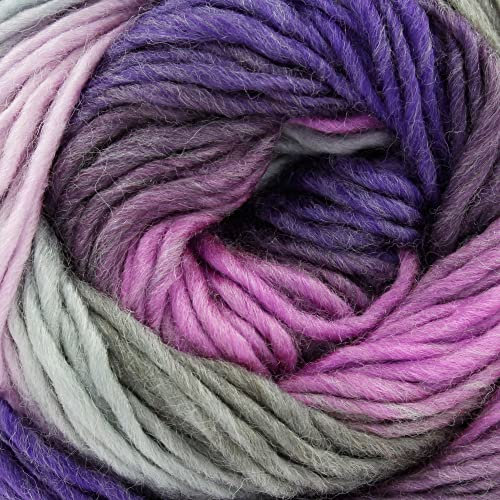 King Cole Riot Chunky Knitting Yarn 100g (Heather 3179)