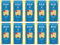 10x Pasta De Cecco 100% Italienisch Mafaldine n. 2 Nudeln 500g