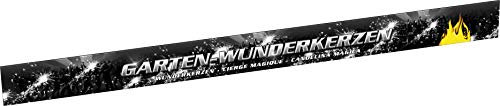 Sockenprofi 20 Stück Gartenkerzen 70cm, Weiß, Nico, Garten, Taper Candle