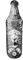 Ass Saver Big ASB-1-WLF Fahrrad-Schutzbleche, Wolf, Big, Weiß/Noir