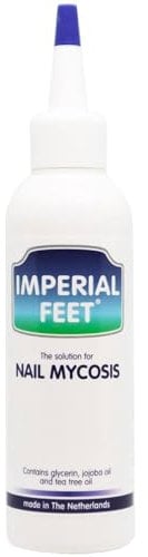 Imperial Feet Nagelmykose Nagelbehandlung für Zehennägel, Extra Stark, Nagelerneuerung, XL 75 ml, Schnelle Hilfe bei Brüchigen & Verfärbten Nägeln, Gelbe-Nägel-Behandlung für Fingernägel