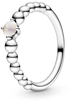 Pandora 198867C06-50 Silber Damenring mit Pink Blush Kugeln