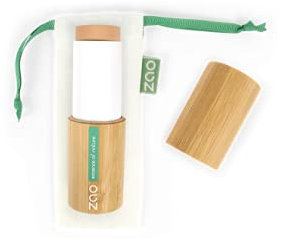 Vegan Foundation Make Up, Concealer & Contouring Stick 3in1 ZAO Bio 10 g – Vegane Schminke mit Sheabutter, Jojobaöl & Carnaubawachs - Nr. 774 Honey Beige
