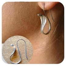 Aneneiceera Boho Schlangenohrringe Silber: Retro Cobra Ohrringe Gothic Ohrstecker Ohrringe Vintage Hochzeitsschmuck Für Frauen Und Mädchen