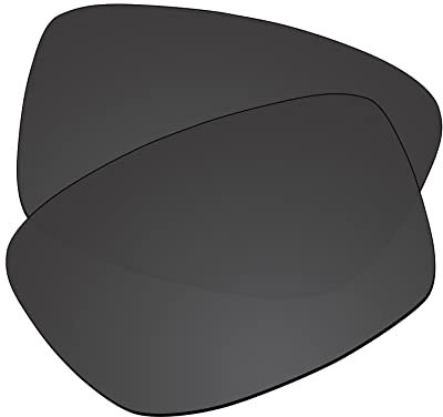 EZReplace Lenses Replacement for Oakley Square Wire 2 2014 OO4075 Sunglasses (Polarized Lenses) - Fits Oakley Square Wire 2 2014 Frame (Carbon Black)