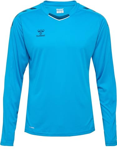 hummel hmlCORE XK Poly Jersey L/S, Blue Danube, 3XL
