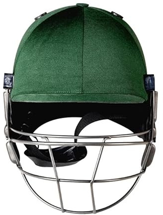 CA SM-18 Cricket Batting Helmet Head Guard Green