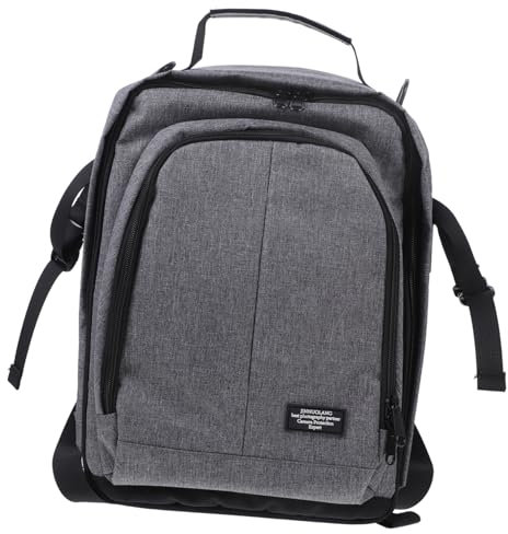 VALICLUD Kamerarucksack Kamera-aufbewahrungstasche Tragbar Für Dslr Mit Seitentaschen Für Tablet Ladegerät Objektive Einkaufen Reisen