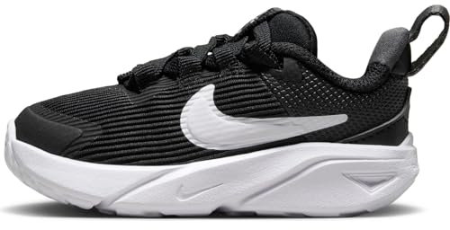NIKE Star Runner 4 Nn (TD), Sneaker, Black White Anthracite, 26 EU