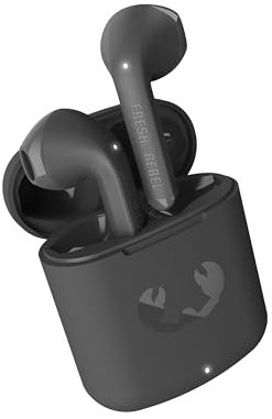Fresh 'n Rebel Twins Core, True Wireless kabellose In-Ear Bluetooth Kopfhörer, mit Sprachassistent, Touch-Steuerung und eingebautem Mikrofon, 30 Stunden Spielzeit (Storm Grey)