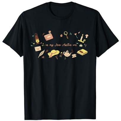 In My Jane Austen Era Lecteur de livres mignon Cottagecore T-Shirt