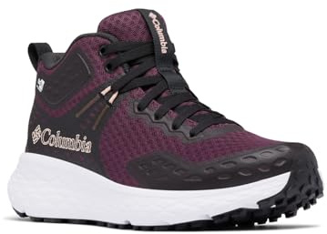 Columbia Women's Konos TRS Outdry Mid Running Shoe, Moonvista/Blush Rose, 9.5