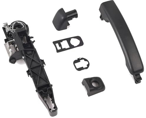OEMASSIVE Sliding Exterior Door Handle Left Side with Handle Holder,for Renault Master MK3,2010-2016/Vauxhall/Opel Movano,806067794R 806073022R