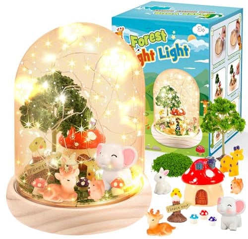 HappyGoLucky Spielzeug ab 3-12 Jahre Junge Mädchen, Tier Nachtlicht Kinder Ostern Geschenke Kinder Spielzeug ab 3-12 Jahre Jungen Tiere Kleine Geschenke