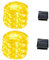 jojofuny 2 Stück 12 100 Solarleuchten Für Draußen Draussen Hochzeitsdekorationen Led-solarleuchten Solarbetriebene Lichter Im Freien Led-lichtleiste Wasserdicht Leuchtstoffröhre