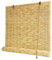 Store Enrouleur Bambou Naturel Rideau De Roseau Anti-UV Store Bambou Extérieur 100x200 120x160 150x180cm Store Extérieur Terrasse avec Levage Rideau Bambou pour Fenêtre Porte Cuisine Décoratifs (Colo
