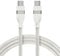 Anker Nano USB C Cable, 240W 6ft Flexible Multi-Color Braided Cord, Fast Charging Type C Charger for iPhone 16/16 Pro/16 Plus/16 Pro Max, MacBook Pro, iPad Pro, Galaxy S24, and More(White)